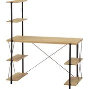EZBOワイヤーロック片袖デスク OAK NA 71873