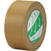 布粘着テープ No.121N 大巻 (中軽量物封かん用) 50mm×25m 1巻入 黄土 121N-50
