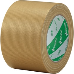 布粘着テープ No.121N 大巻 （中軽量物封かん用） 75mm×25m 1巻入 黄土 121N-75