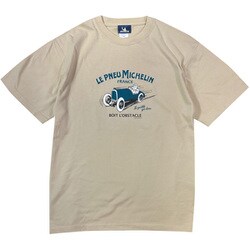 222160 [T-Shirt CLassic car Sand beige XL]