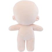 NUI-12 [推しぬい ぬいのボディwawaちゃん 横15cm×縦20cm×厚さ8cm #SM さくらミルク ゆるふわショートのウィッグ型紙・レシピQRコード付き]