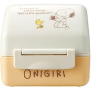 POT5AG [弁当箱 240ml 抗菌おにぎりランチボックス スヌーピーおにぎり]