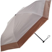 日傘 折りたたみ傘 晴雨兼用 airy+ 超軽量カーボン 親骨50cm 手開き式 一級遮光 UVカット加工 6本骨 カーボンファイバー骨 バイカラー モカ×ブラウン MEX50DP-063PI-mocha-brown