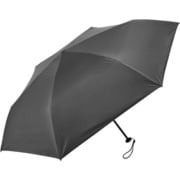 K010-MEX55I-bLack [折りたたみ傘 ユニセックス 超軽量カーボン 晴雨兼用 55cm 6本骨 ブラック]