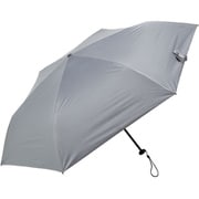 K010-MEX55I-steeL grey [折りたたみ傘 ユニセックス 超軽量カーボン 晴雨兼用 55cm 6本骨 スチールグレー]