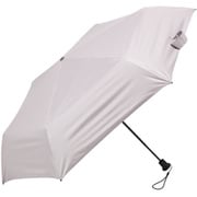 K410-M50I-grey [折りたたみ傘 ユニセックス 晴雨兼用 50cm 6本骨 4段式 グレー]