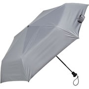 K410-M50I-steeL grey [折りたたみ傘 ユニセックス 晴雨兼用 50cm 6本骨 4段式 スチールグレー]