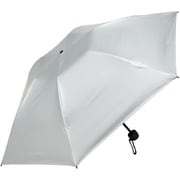K040-MEX55O-siLver [折りたたみ傘 ユニセックス 超軽量カーボン 日傘 逆さ傘 55cm 6本骨 シルバー]