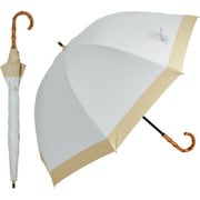 S111-M55-off-beige [ショート丈 55cm 8本骨 シルキーラックス バイカラー オフ×ベージュ]