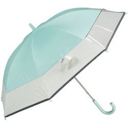 キッズ 日傘 ショート丈 ミント KID111-M55-mint-off