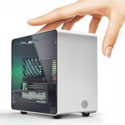 ラズパイ5用 ミニタワーケース 銀 EC-Pi5CASE-SV