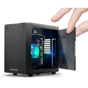 ラズパイ5用 ミニPCケース 黒 EC-Pi5CASEmini