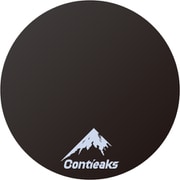 チェアマット 直径90cm 丸型 ブラック 427193