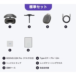 お値下げ GOOVIS G3X Pro オールインワンセット美品 ヨドバシ.com - グービス GOOVIS ヘッドマウントディスプレイ