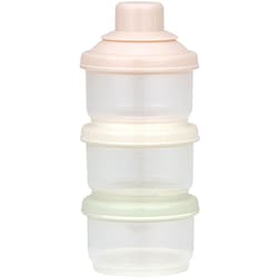 ミルクケース 3段式 100ml 粉ミルク 3回分 調乳 電子レンジOK 目盛り付き CJN1M