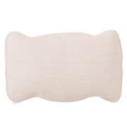 枕パッド 水洗い加工 綿100% ピンク 43×63cm枕用 ヌビキルティング 使い始めから肌になじむ オールシーズン使用OK MP154342-16