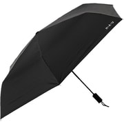 折りたたみ傘 晴雨兼用 HAU 紳士無地 55cm 自動開閉 UVカット加工 ブラック 1000295305590