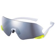 E-NOX NEURON G3 ミラーレンズモデル スポーツサングラス マットクリアライム×マットクリアライトグレー(0701/シルバーミラー×スモーク) ENNG3-0701