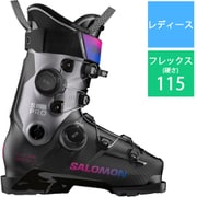 S/PRO SUPRA DUAL BOA 115 W 25-26 Newモデル スキーブーツ レディース Black, Hematite Met, Beetroot Purple 22-22.5cm L47927400