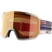 S/VIEW 3 PHOTO スキー スノーボード ゴーグル 眼鏡対応 Rainy Day Stance（Photo ML Red） L47920200