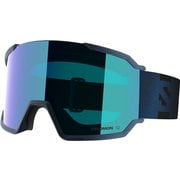 S/VIEW 3 ML スキー スノーボード ゴーグル 眼鏡対応 Dress Blue（ML Mid Blue Cat.2） L47920800