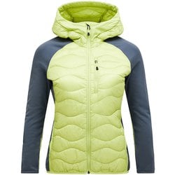 ヘリウムハイブリッドダウンフード レディース ダウンウェア CRYSTAL GREEN/MOUNTAIN MIST（100） XSサイズ G79840100