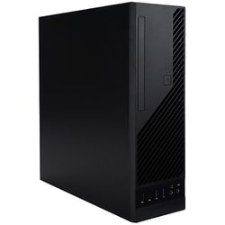 スリムタワーケース MicroATX＆Mini-ITXマザーボード対応 80PLUS BRONZE 265W電源搭載 ブラックカラーモデル IW-CJ712B/265B/R2