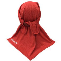 FT-5805 [EXTRA COOLING HEAD COVER 機能性冷感頭カバー レッド フリーサイズ]