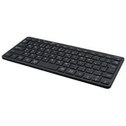 デュアルワイヤレスキーボード 2.4GHz/Bluetoothワイヤレス対応 日本語配列 ブラック FKB-D248BK