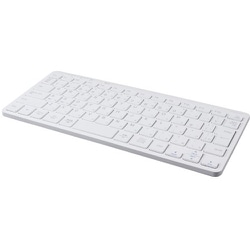 デュアルワイヤレスキーボード 2.4GHz/Bluetoothワイヤレス対応 日本語配列 ホワイト FKB-D248W