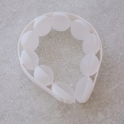 SUO 18°ICE OVAL RING 1 M-L ホワイト [クールリング]