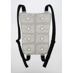 クールベスト SUO 18°ICE Cool VEST プラス F グラデチェック ブラック