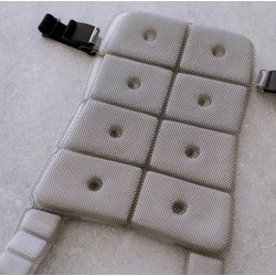 クールベスト SUO 18°ICE チョッキ F グラデチェック ブラック