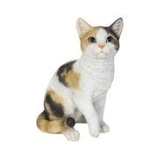 H12321 [お座り三毛猫]