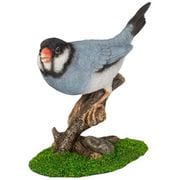 H24029-2 [枝にとまる文鳥グレー]