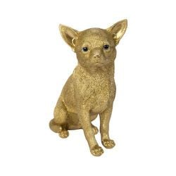 H13111-12 [お座りチワワ ゴールド]