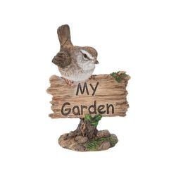 H21249-4 [ミソサザイのガーデン看板]