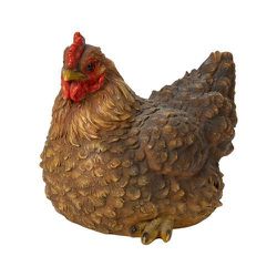 H09378 [しゃがむ雌鶏 （大）]