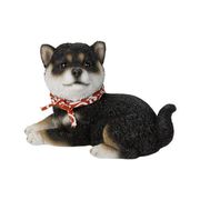 H24090-1 [横座り黒柴犬]