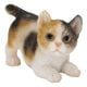 H17179 [じゃれる三毛猫 （ミニ）]