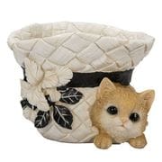 H09210-1 [帽子に隠れる茶トラ子猫]
