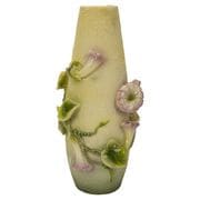 H09011 [朝顔柄の花瓶]