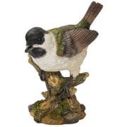 H08116 [切り株にとまるシジュウカラ]