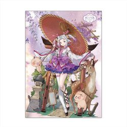 Vtuber れっつま ブランケット