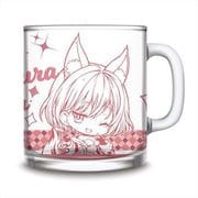 Vtuber 神楽ゆら ガラスマグカップ