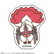 モンスターハンター モンでふぉ ダイカットステッカー ラバラ・バリナ