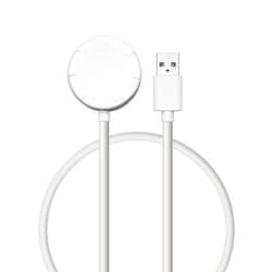 Apple Watch 充電ケーブル USB-A 2.5W 1.0m シリコンケーブル ホワイト KYCB037