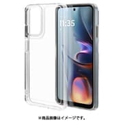 moto g05用 ハイブリッドケース 衝撃吸収 頑丈 クリア TPU+PC 8828MG05HPCL