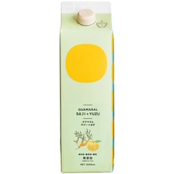 サジージュース+ゆず 1000ml 1本 サジー+ゆず味グアマラルサジー モンゴル産サジー