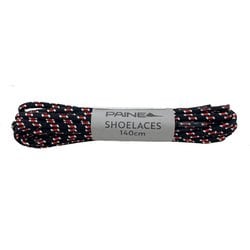 SHOELACES 140 シューレース BLACK/WHITESAND/RED PN-003
